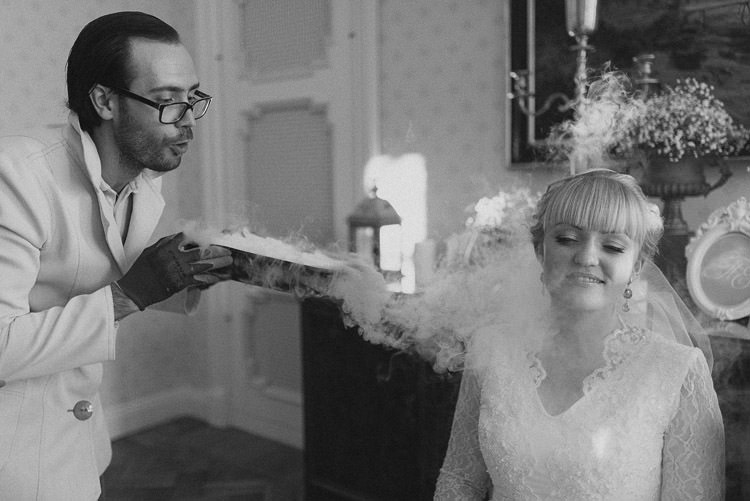Liquid Nitrogen Entertainment Mint Chemistry Outdoor Wedding Estonia http://sokkphoto.com/