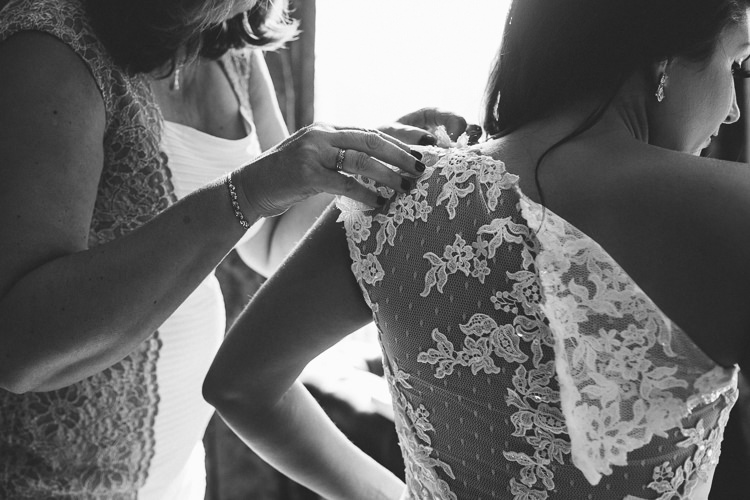 Lace Back Gown Dress Bride Bridal Chic Hollywood Glamour Wedding http://www.kategrayphotography.com/