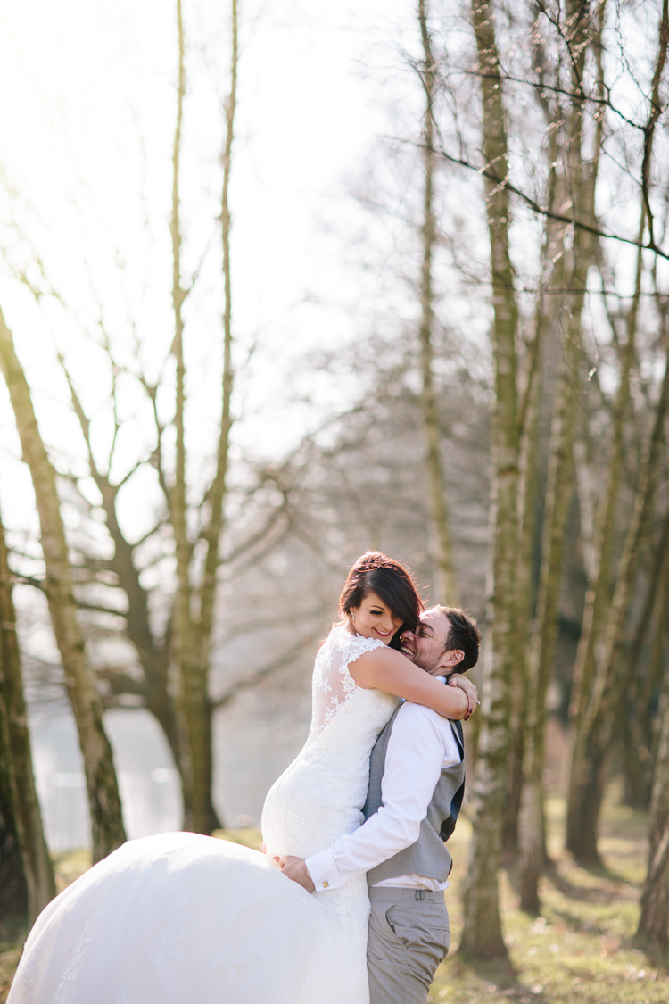 Pronovias Landel Fishtail Lace Dress Gown Bride Bridal Chic Hollywood Glamour Wedding http://www.kategrayphotography.com/