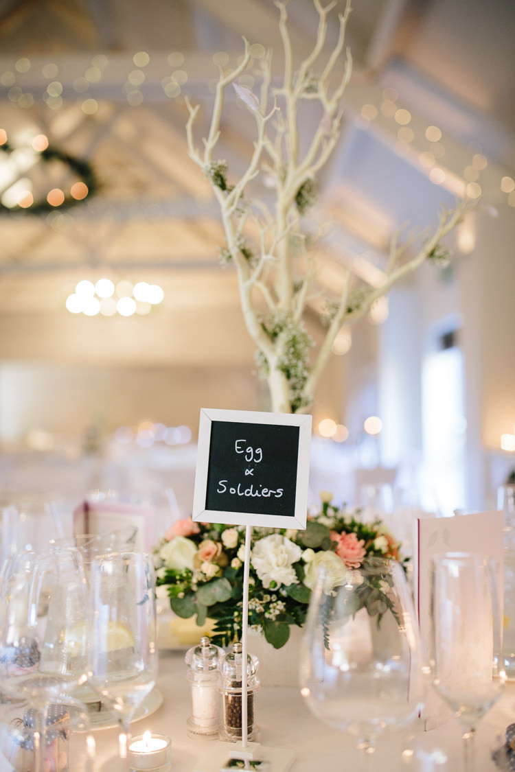Food Table Names Black Board Chic Hollywood Glamour Wedding http://www.kategrayphotography.com/