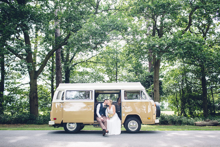 VW Camper Low Key Hand Made Wedding http://www.kategrayphotography.com/