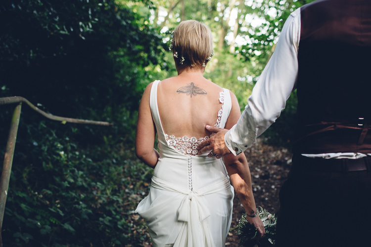 Tattoo Bride Bridal Back Low Key Hand Made Wedding http://www.kategrayphotography.com/