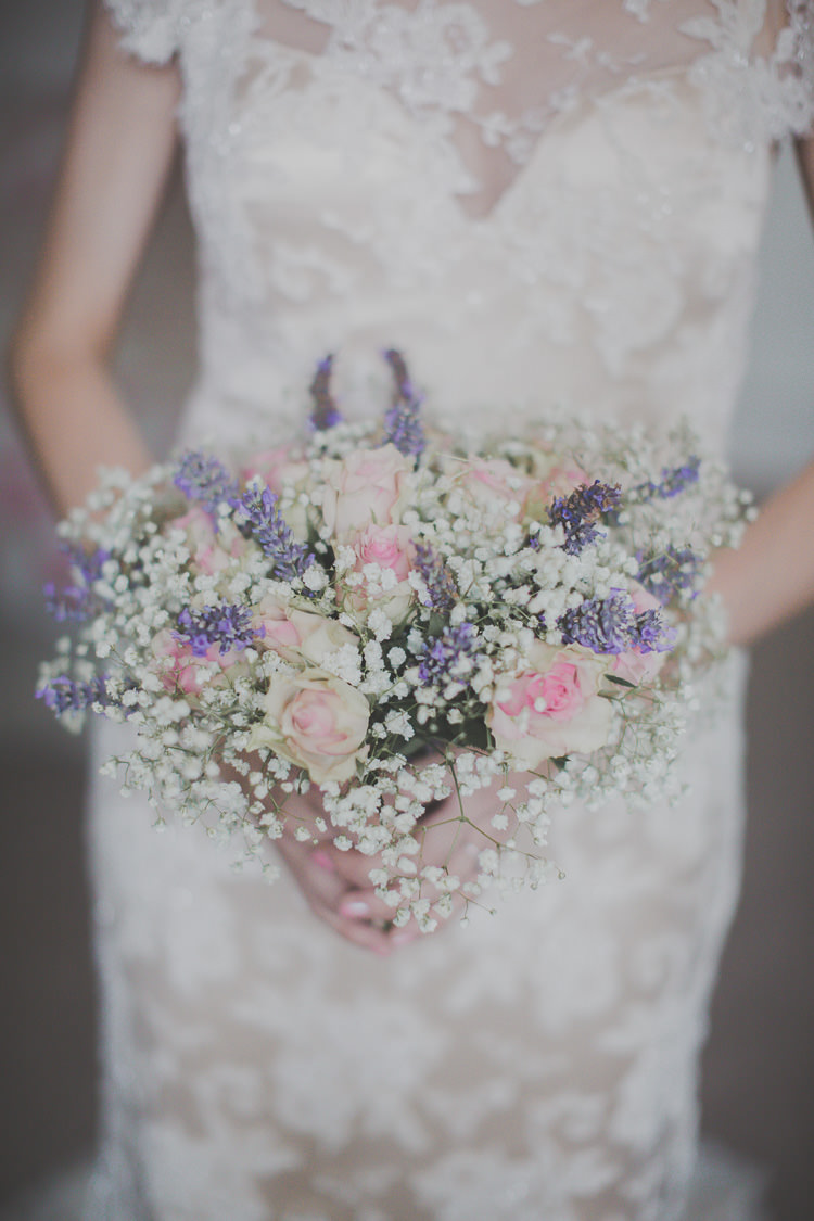 Lavender Rose Baby Breath Gypsophila Bouqet Flowers Bride Bridal Quirky Cute Pastel Wedding http://www.ferriphotography.co.uk/