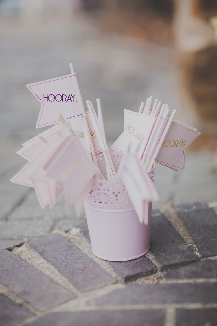 Hooray Flags Quirky Cute Pastel Wedding http://www.ferriphotography.co.uk/