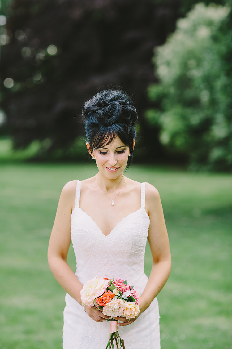 Sweetheart Dress Gown Straps Bride Bridal Quirky Cool Summer Germany Wedding http://www.cornelia-lietz.com/en