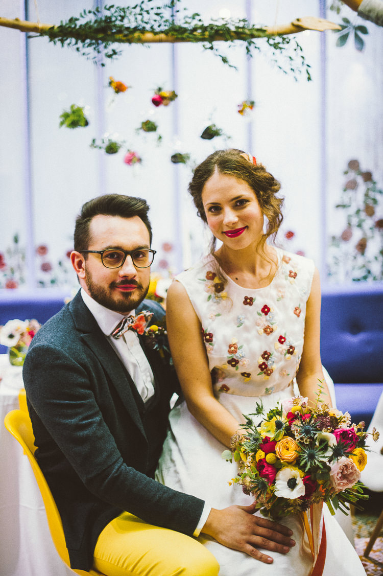 Whimsical Vibrant Multicolour Wedding Ideas http://hecapture.fr/