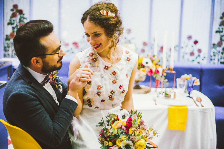 Whimsical Vibrant Multicolour Wedding Ideas http://hecapture.fr/