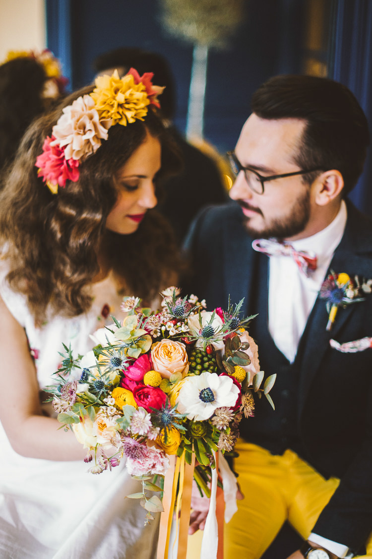 Whimsical Vibrant Multicolour Wedding Ideas http://hecapture.fr/