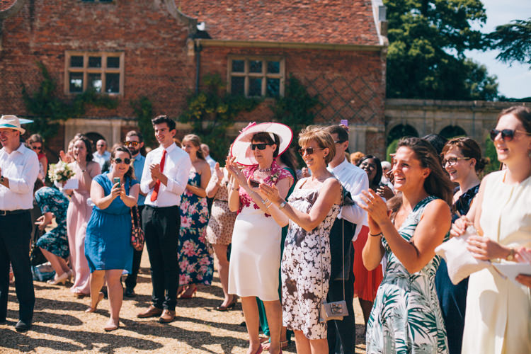 Happy Summer Peach Marquee Wedding http://katherinemager.com/