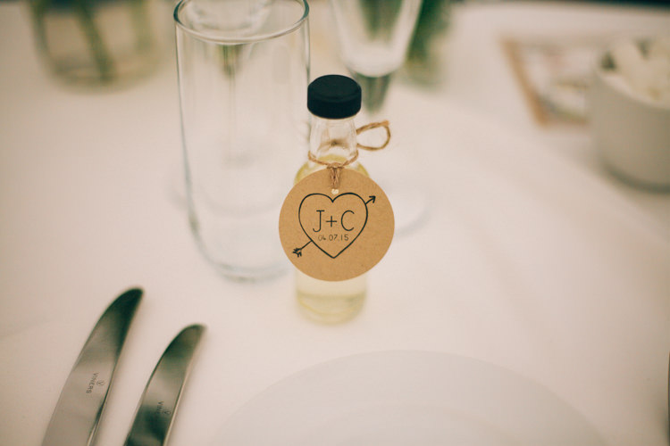 Favours Heart Arrow Tag Label Happy Summer Peach Marquee Wedding http://katherinemager.com/