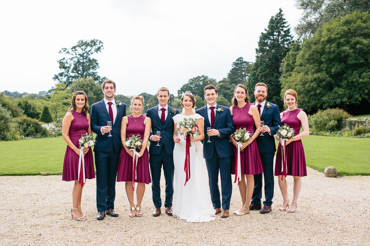 Bicycle Rich Plum Stylish Relaxed Wedding http://albertpalmerphotography.com/