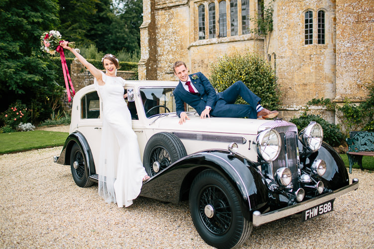 Bicycle Rich Plum Stylish Relaxed Wedding http://albertpalmerphotography.com/