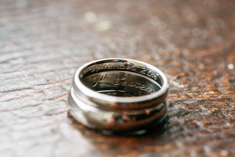 Engraved Rings Bands Bicycle Rich Plum Stylish Relaxed Wedding http://albertpalmerphotography.com/