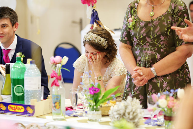 Colourful Home Made Spring Wedding http://www.jadelisaphotography.com/