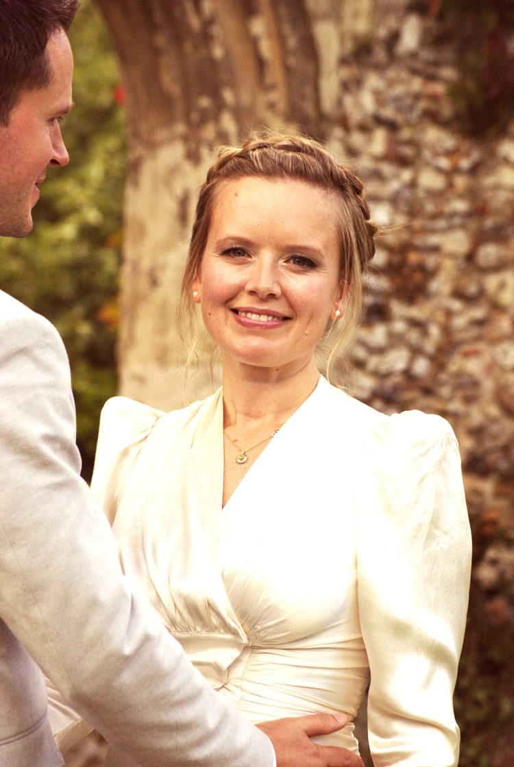 Braid Plait Hair Bride Bridal Natural Make Up Vintage Country Garden Festival Wedding http://www.kimberleysta-mariaphotography.com/