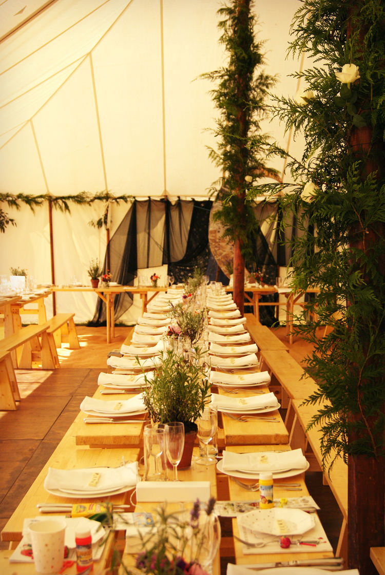 Marquee Long Tables Foliage Vintage Country Garden Festival Wedding http://www.kimberleysta-mariaphotography.com/