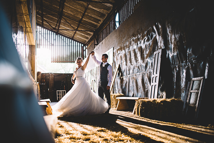 Ronald Joyce Dress Bride Bridal Gown Magical Grey Coral Barn Wedding http://www.stevebridgwoodphotography.co.uk