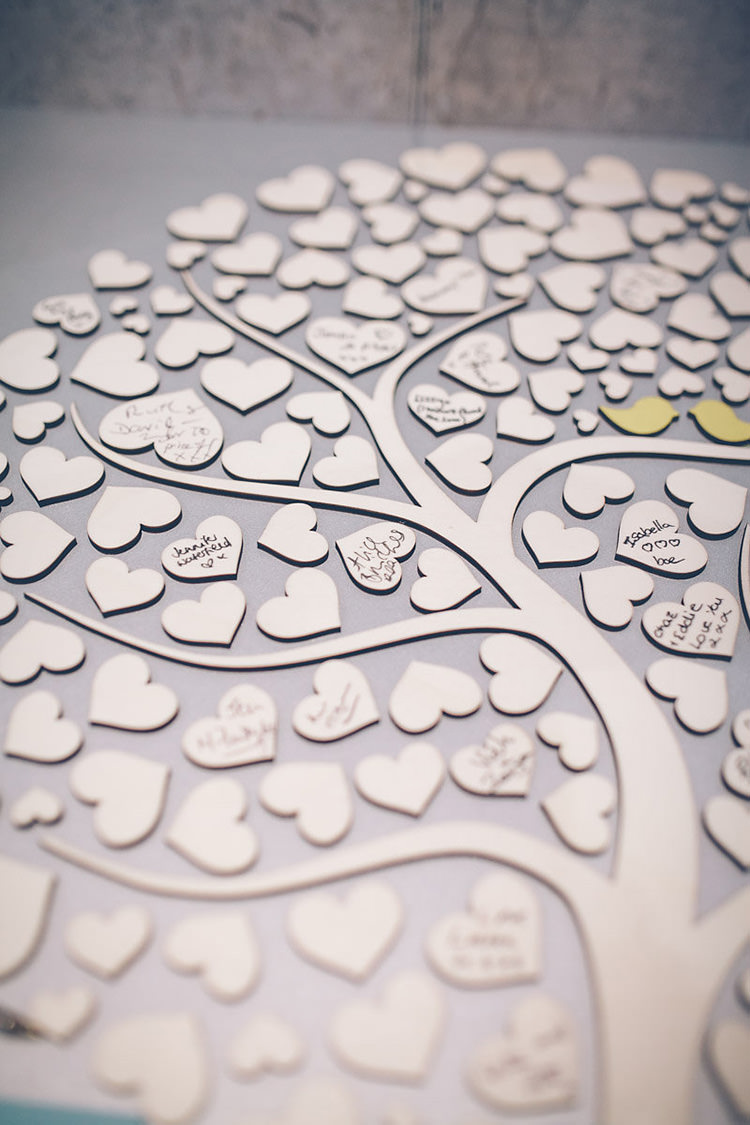Wooden Wish Tree Guest Book Colourful Fun London Wedding http://storyandcolour.co.uk/