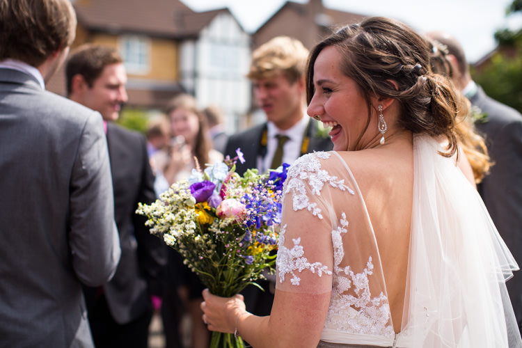 Colourful DIY Village Hall Wedding http://samanthagilrainephotography.com/
