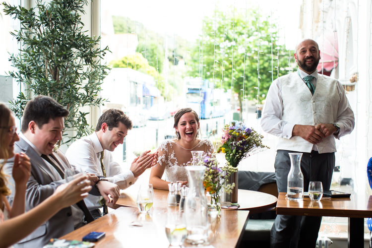 Colourful DIY Village Hall Wedding http://samanthagilrainephotography.com/