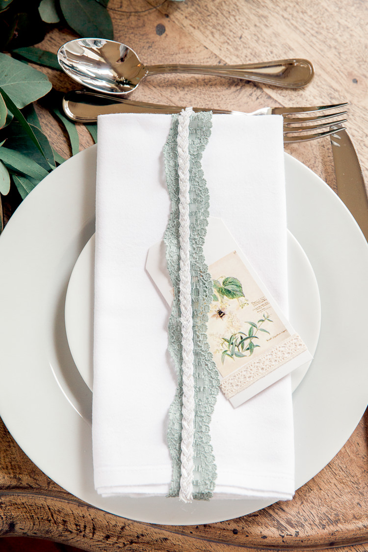 Lace Place Setting Soft Classic Romantic Wedding Ideas http://www.mckenzie-brown.com/