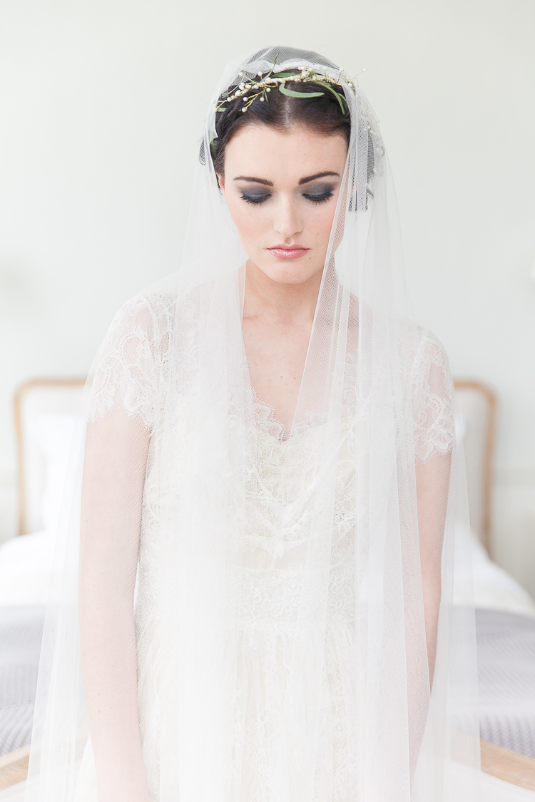 Long Veil Bride Bridal Soft Classic Romantic Wedding Ideas http://www.mckenzie-brown.com/