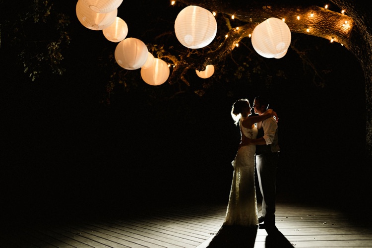 Lanterns Fairy Lights Tree Beautiful Winery Wedding California http://www.sarahmaren.com/