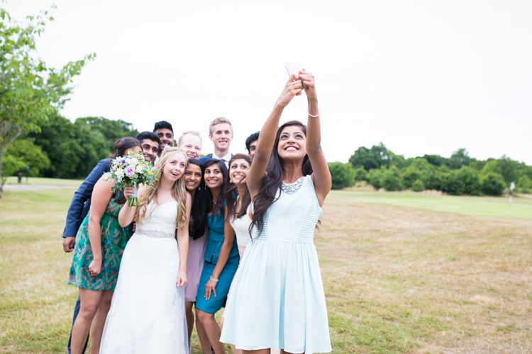 Selfie Pretty Fresh Summer Wedding http://www.charlotterazzellphotography.com/