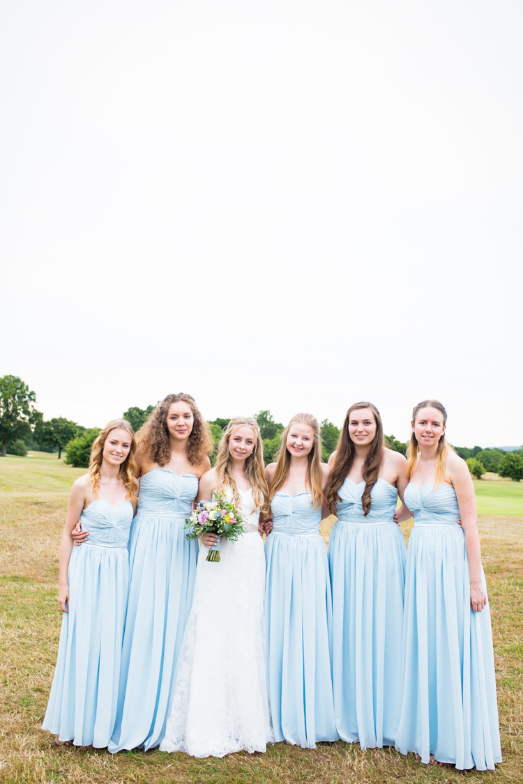 Long Pale Blue Bridesmaid Dresses Pretty Fresh Summer Wedding http://www.charlotterazzellphotography.com/