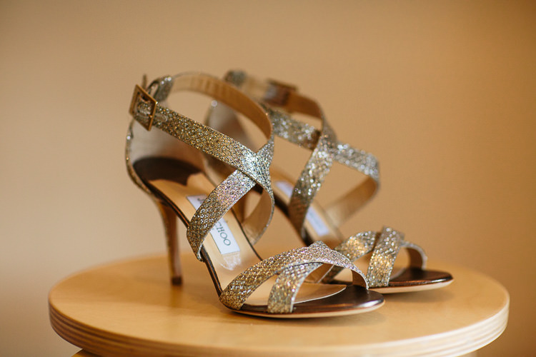 Gold Jimmy Choo Heels Shoes Bride Bridal Bohemian Floral Vineyard Wedding http://albertpalmerphotography.com/