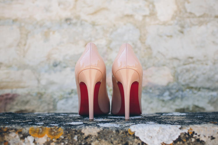 Nude Pigalle Christian Louboutin Shoes Heels Bride Bridal Great British Tea Party Wedding http://www.kategrayphotography.com/