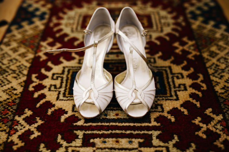 Rachel Simpson Peep Toe Shoes Heels Bride Bridal Relaxed DIY Pastel Wedding http://www.honeyandthemoonphotography.co.uk/