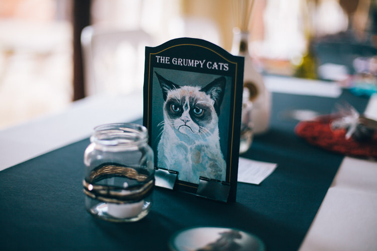 Cat Table Name Crafty Rainbow Crochet Wool Wedding http://katherinemager.com/