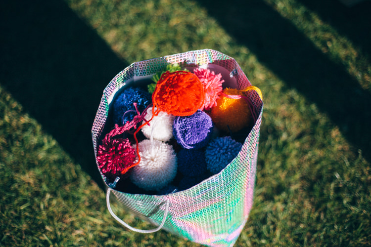Crafty Rainbow Crochet Wool Wedding http://katherinemager.com/