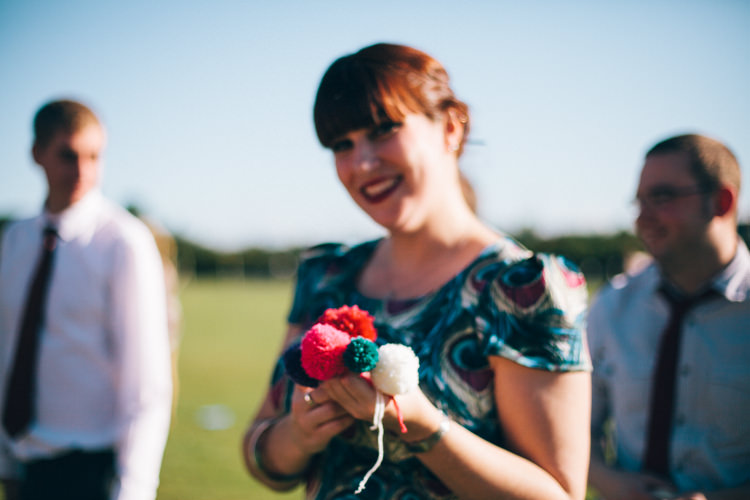 Crafty Rainbow Crochet Wool Wedding http://katherinemager.com/