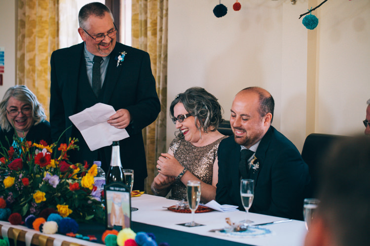 Crafty Rainbow Crochet Wool Wedding http://katherinemager.com/