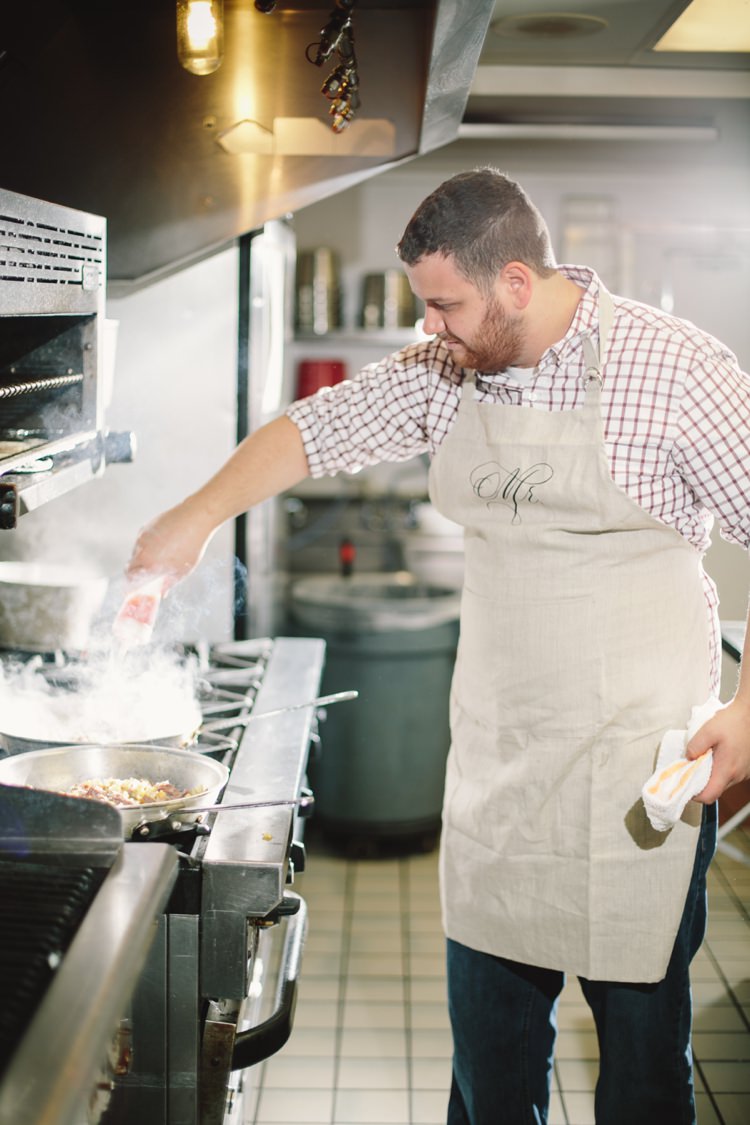 Cooking Chef Engagement Shoot http://www.Jennifervanelk.com