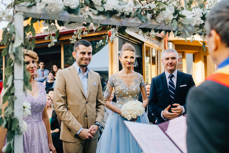 Pink Gold Wedding Romania http://www.framesandtales.com/