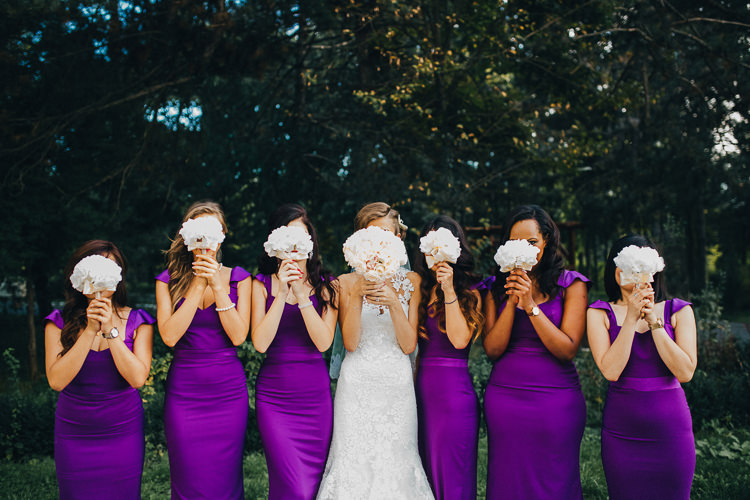Purple Bridesmaid Dresses Pink Gold Wedding Romania http://www.framesandtales.com/