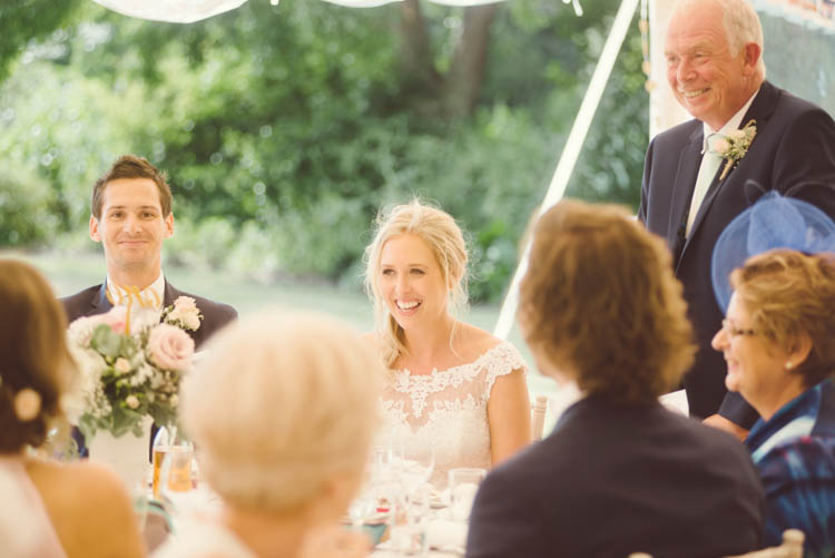 Mint Gold Peach Summer Marquee Wedding http://elizaclaire.com