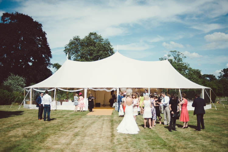 Mint Gold Peach Summer Marquee Wedding http://elizaclaire.com