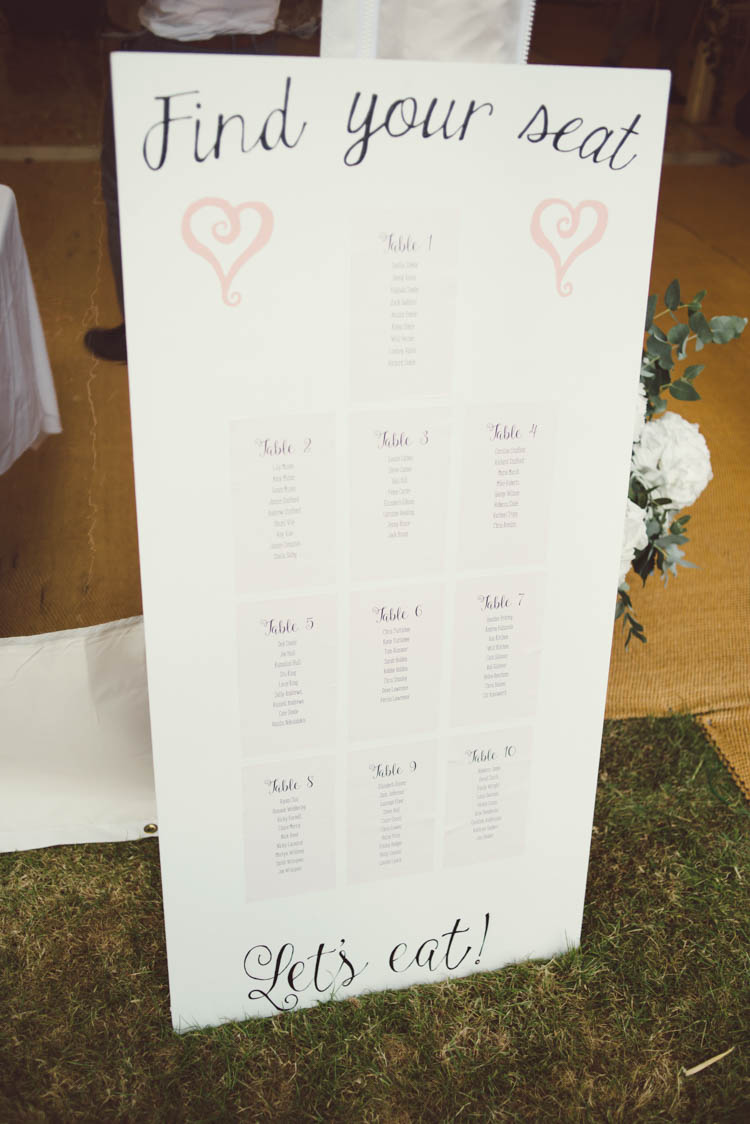 Heart Table Plan Seating Chart Mint Gold Peach Summer Marquee Wedding http://elizaclaire.com