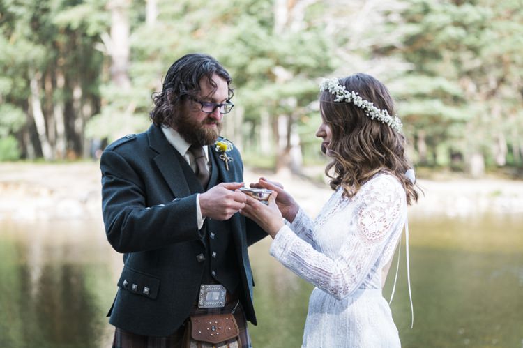 Bohemian Loch Pine Forest Wedding http://solenphotography.co.uk/
