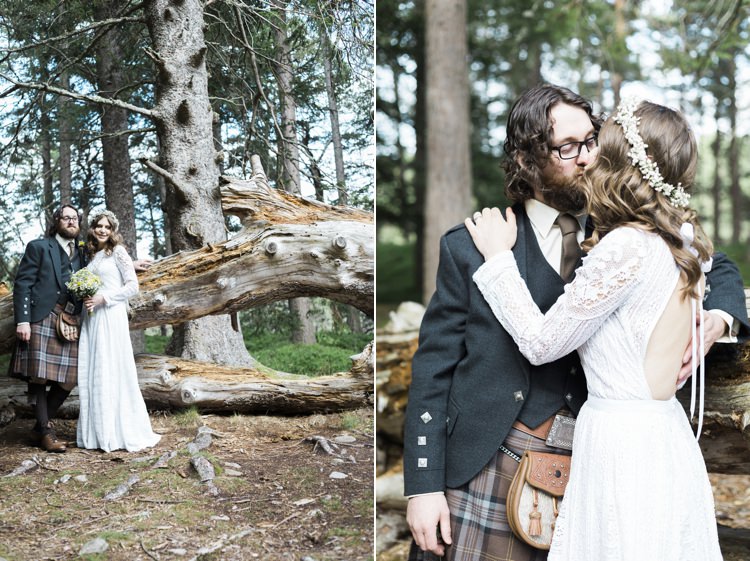 Bohemian Loch Pine Forest Wedding http://solenphotography.co.uk/