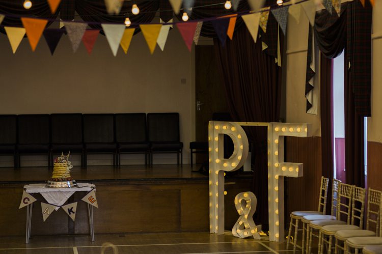 Light Letters Bohemian Loch Pine Forest Wedding http://solenphotography.co.uk/