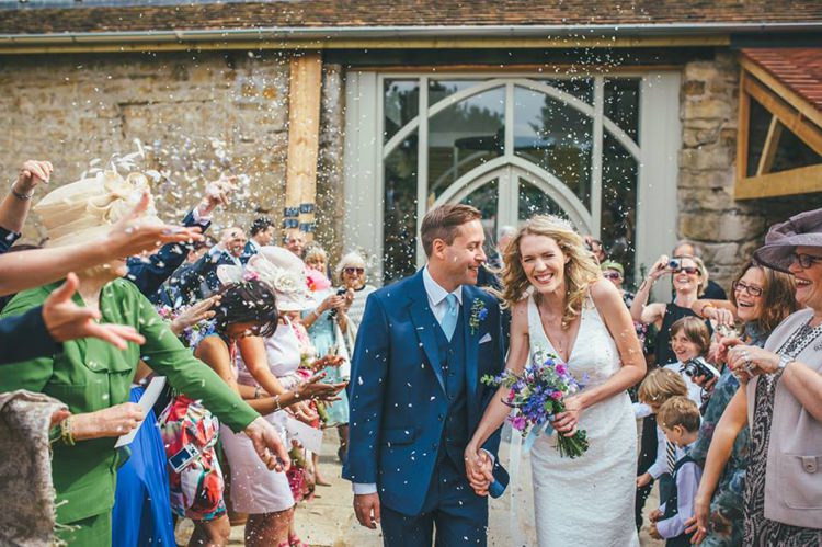Hannah & Alex. With permission- The Real Flower Petal Confetti Company