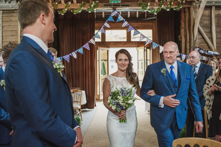 Pretty Blue Country Barn Spring Wedding http://karenflowerphotography.com/