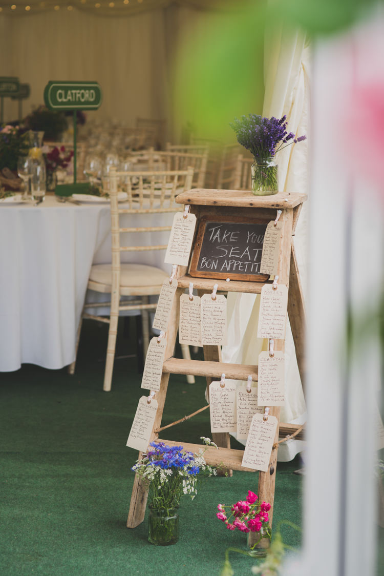 Ladder Seating Plan Table Chart Flowers Victorian Railway Station Wedding http://annamorganphotography.co.uk/