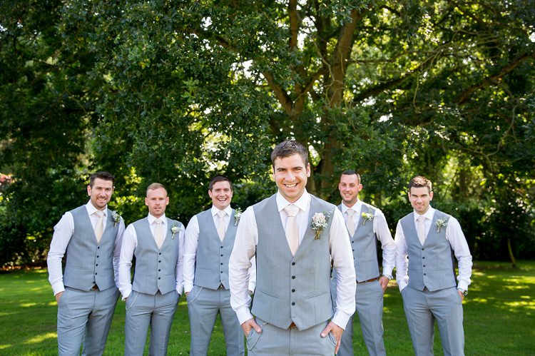 Greyu Suit Next Waistcoat Groom Groomsmen Pastel Country Garden Wedding http://www.katherineashdown.co.uk/