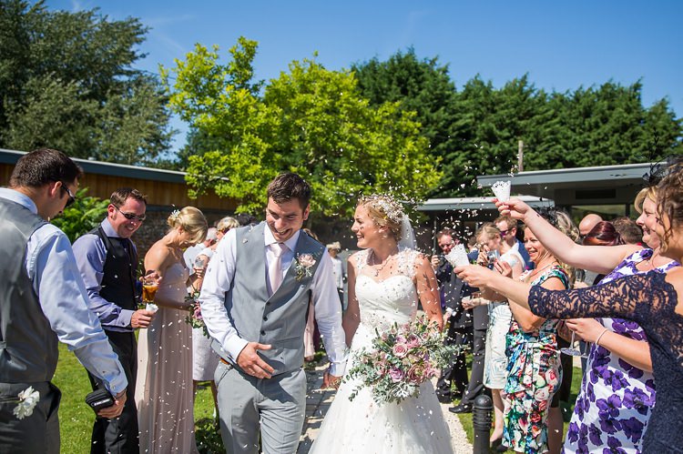 Confetti Throw Pastel Country Garden Wedding http://www.katherineashdown.co.uk/